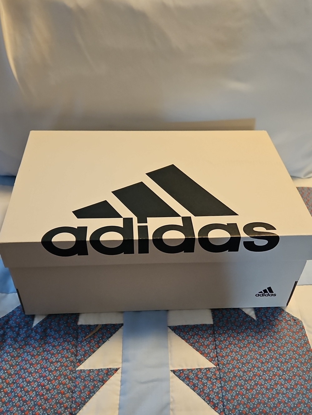 Adidas Beige Empty Box with Black Logo